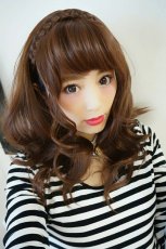 画像11: 《税抜き6900円お買い上げのお客様プレゼント》サイド付き☆ガーリーラウンドカールバング【全4色】 (11)