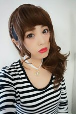 画像12: 《税抜き6900円お買い上げのお客様プレゼント》サイド付き☆ガーリーラウンドカールバング【全4色】 (12)