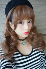 画像9: 《税抜き6900円お買い上げのお客様プレゼント》サイド付き☆ガーリーラウンドカールバング【全4色】 (9)