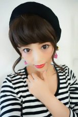 画像17: 《税抜き6900円お買い上げのお客様プレゼント》サイド付き☆ガーリーラウンドカールバング【全4色】 (17)