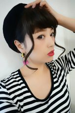 画像16: 《税抜き6900円お買い上げのお客様プレゼント》サイド付き☆ガーリーラウンドカールバング【全4色】 (16)
