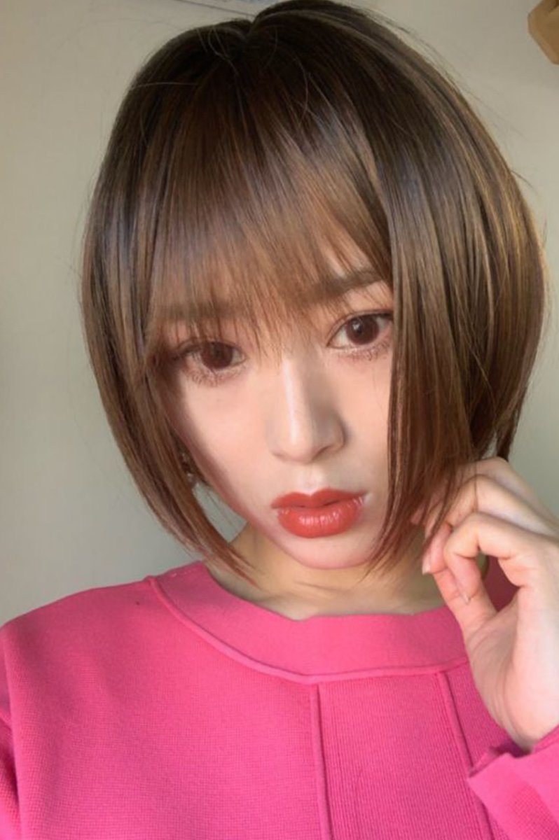 画像14: パーフェクト万能シルエットショートボブ【根元黒染め×マロンブラウン】 (14)