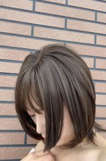 画像16: I型つむじ✰ネオウルフボブ【ヌードブラウン】 (16)