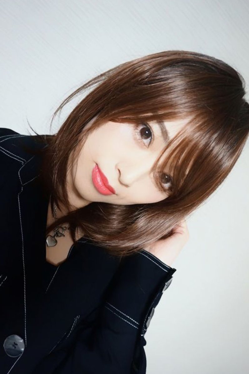 画像12: 《Sサイズ展開有》エアレイヤーミディ【根元黒mix×マロンブラウン】 (12)