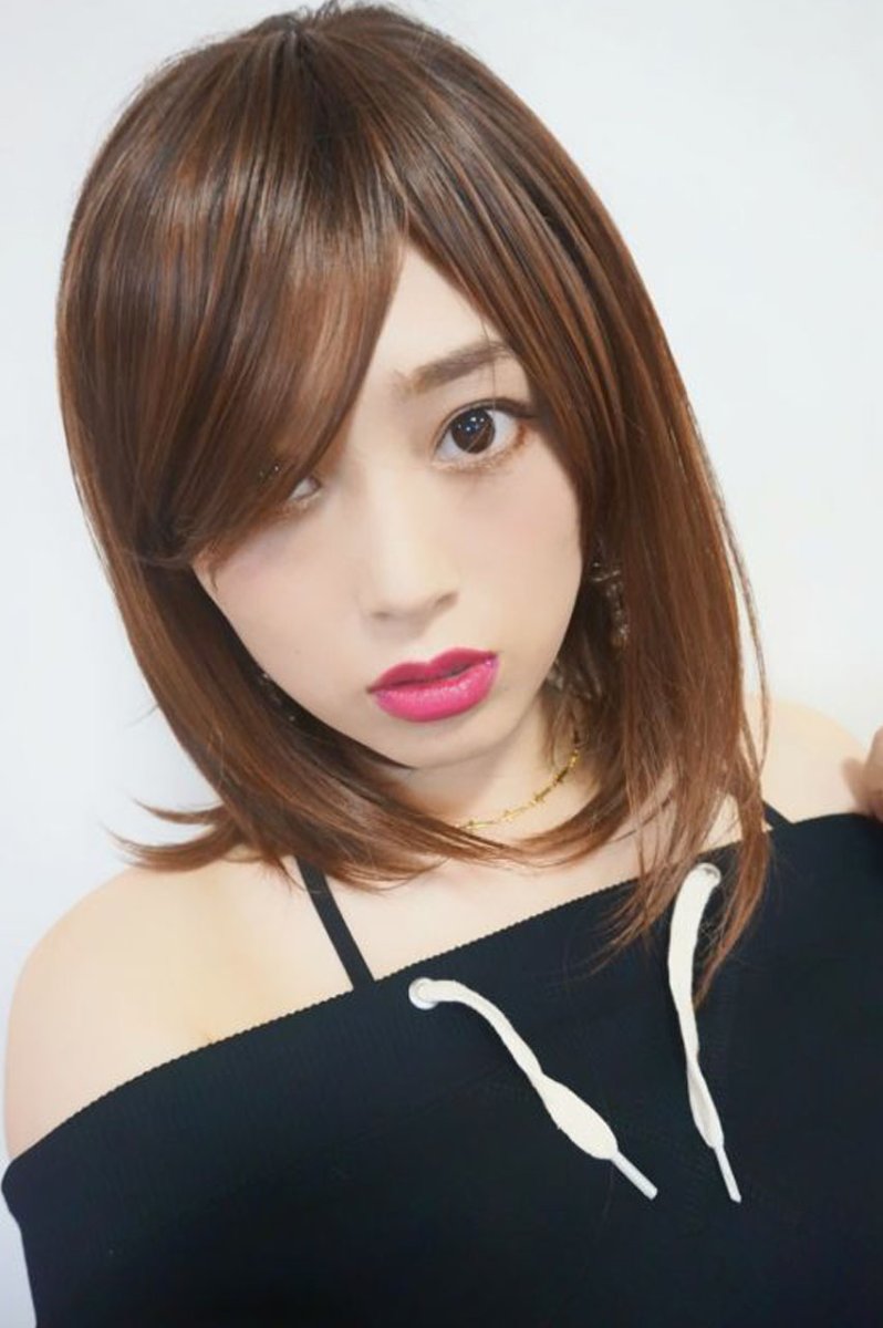 画像13: 《Sサイズ展開有》エアレイヤーミディ【根元黒mix×マロンブラウン】 (13)