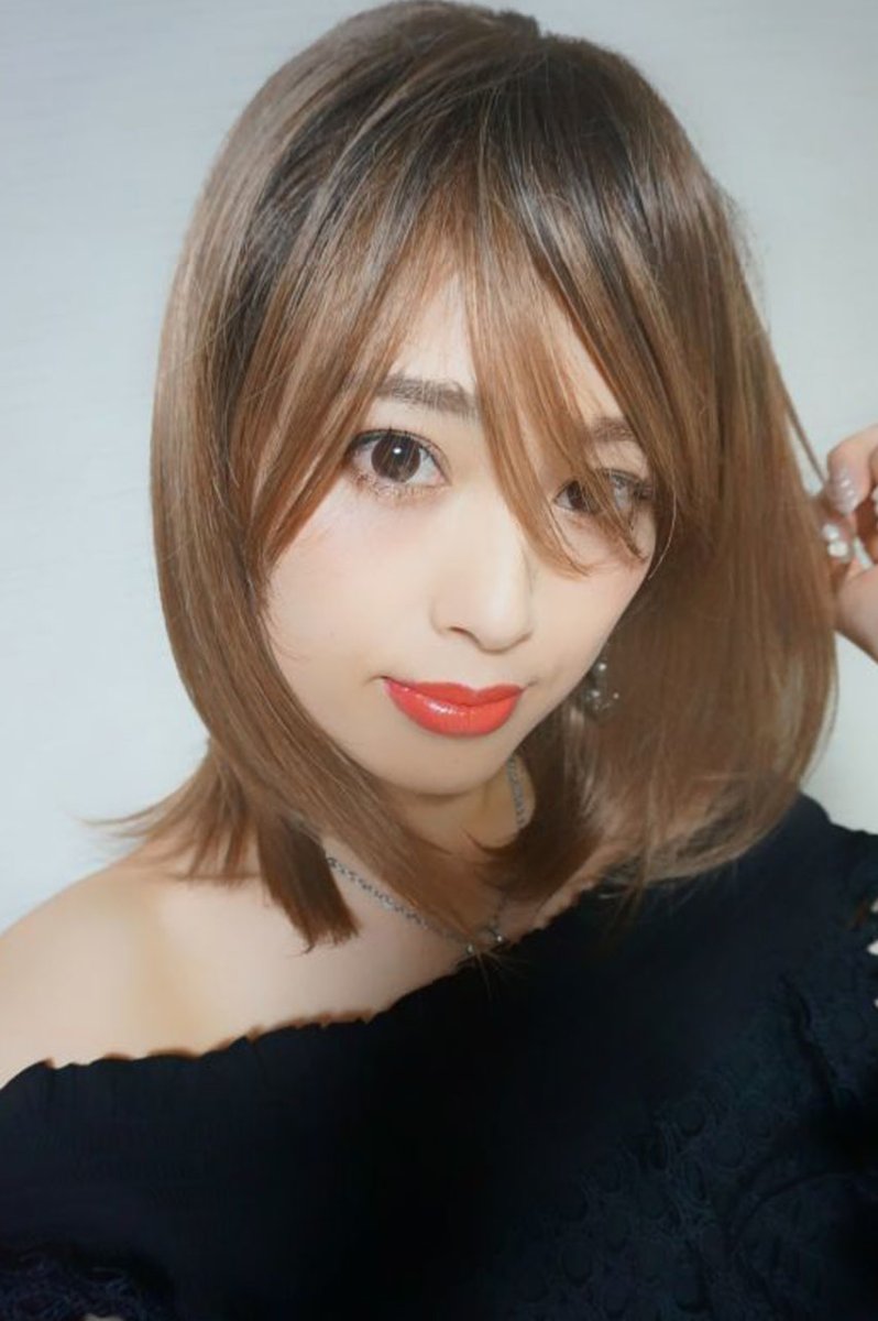 画像4: 《Sサイズ展開有》エアレイヤーミディ【根元黒mix×シフォンベージュ】 (4)