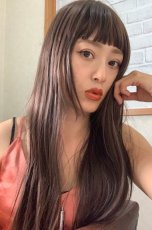 画像13: 【SALE】眉上バング☆ぱっつんモードストレートロング【NC】 (13)