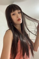画像14: 【SALE】眉上バング☆ぱっつんモードストレートロング【NC】 (14)