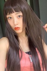 画像10: 【SALE】眉上バング☆ぱっつんモードストレートロング【NC】 (10)