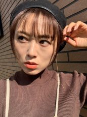 画像8: 人毛・サイド付薄め前髪ウィッグ【全4色】 (8)