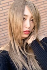 画像8: 【試着】人毛mix☆リアルスキン☆総レースストレートロング【全2色】 (8)