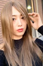 画像3: 【試着】人毛mix☆リアルスキン☆総レースストレートロング【全2色】 (3)
