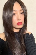 画像12: 人毛mix☆リアルスキン☆総レースストレートロング【チョコブラック】 (12)