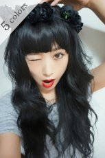 画像1: 《税抜き6900円お買い上げのお客様プレゼント》ぱっつん前髪wig【全5色】 (1)