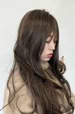 画像12: ふかし加工☆ふわモテヘルシーウェーブロング【002Rカラーベースハイライトmix】 (12)