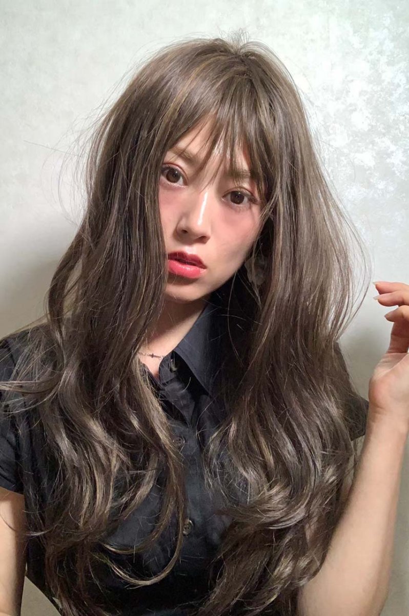 画像15: ふかし加工☆ふわモテヘルシーウェーブロング【002Rカラーベースハイライトmix】 (15)