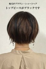 画像2: 人毛トップピース【全4色】 (2)