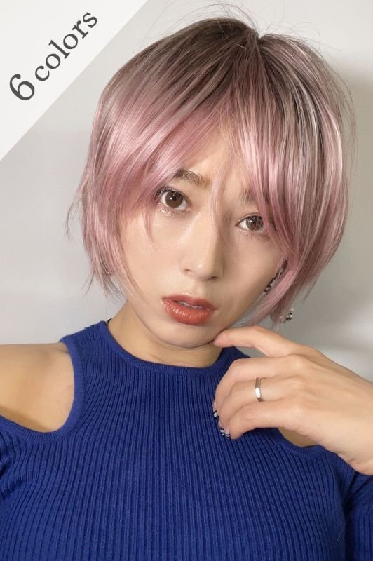 自然なショートヘアスタイルならウィッグ通販店SUGARCRANZで♪
