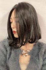 画像15: 【SALE】《Sサイズ展開有》とろみワンカールロブ【ブラック】 (15)