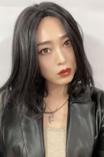 画像5: 【SALE】《Sサイズ展開有》とろみワンカールロブ【ブラック】 (5)