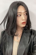 画像12: 【SALE】《Sサイズ展開有》とろみワンカールロブ【ブラック】 (12)