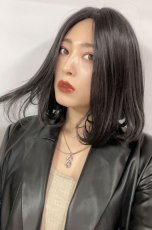 画像10: 【SALE】《Sサイズ展開有》とろみワンカールロブ【ブラック】 (10)