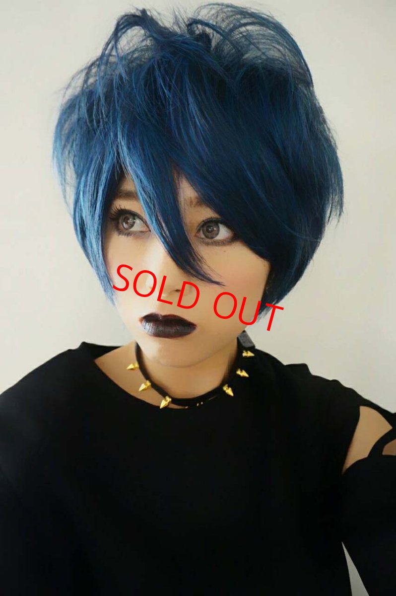 画像4: 【SALE】ふかし加工☆コスにも普段使いにもOK！Boysショート【ブードゥーブルー】 (4)