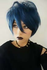 画像4: 【SALE】ふかし加工☆コスにも普段使いにもOK！Boysショート【ブードゥーブルー】 (4)