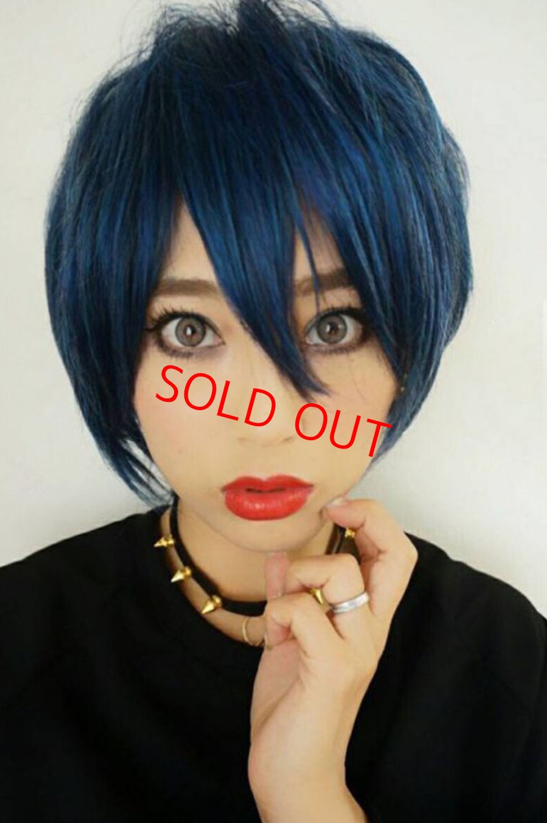 画像7: 【SALE】ふかし加工☆コスにも普段使いにもOK！Boysショート【ブードゥーブルー】 (7)