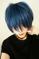画像3: 【SALE】ふかし加工☆コスにも普段使いにもOK！Boysショート【ブードゥーブルー】 (3)
