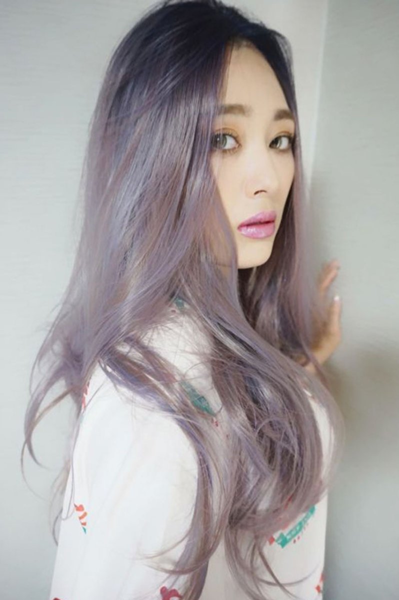 画像11: 【SALE】front lace wig☆ジェンダーレスウェーブロング【根元黒染め×ラベンダー×ピンクmix】 (11)