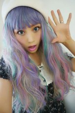 画像9: 【SALE】レインボーシリーズ☆リラックスウェーブロング【ビビッドレインボー】 (9)