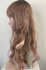 画像15: 《SALE》レインボーシリーズ☆リラックスウェーブロング【ライトブラウンベース】 (15)