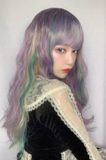 画像3: 【SALE】レインボーシリーズ☆リラックスウェーブロング【ビビッドレインボー】 (3)