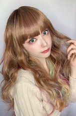 画像9: 《SALE》レインボーシリーズ☆リラックスウェーブロング【ライトブラウンベース】 (9)