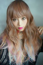 画像11: 《SALE》レインボーシリーズ☆リラックスウェーブロング【ライトブラウンベース】 (11)