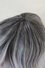 画像20: 【SALE】レインボーシリーズ☆リラックスウェーブロング【根元黒スノーレインボー】 (20)