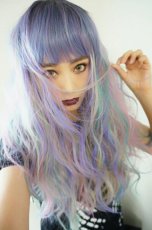 画像10: 【SALE】レインボーシリーズ☆リラックスウェーブロング【ビビッドレインボー】 (10)