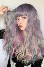 画像6: 【SALE】レインボーシリーズ☆リラックスウェーブロング【ビビッドレインボー】 (6)