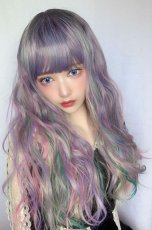 画像5: 【SALE】レインボーシリーズ☆リラックスウェーブロング【ビビッドレインボー】 (5)