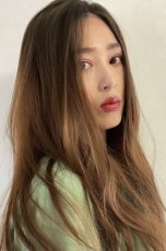 画像13: front lace wig☆センターパート☆ワンレンストレートロング【根元黒染め×ベーシックブラウン】 (13)
