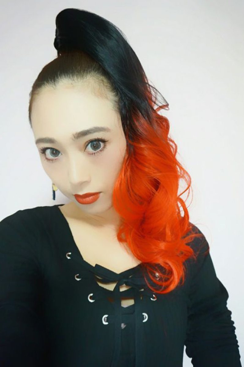 画像6: バンスクリップ式☆グラデーションカラーカールポニー【全９色】 (6)