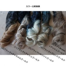画像14: バンスクリップ式☆グラデーションカラーカールポニー【全９色】 (14)