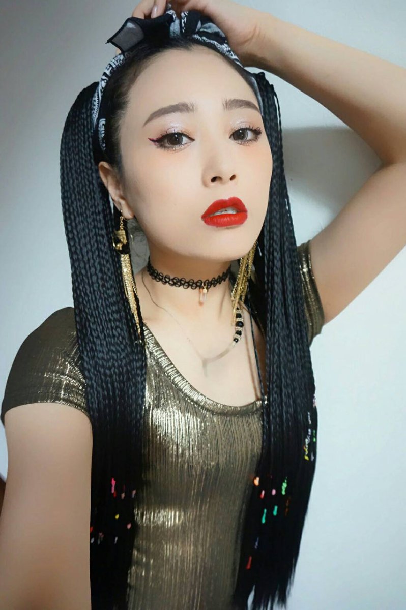 画像5: リボン紐付きブレイズ編みポニーテールウィッグ【ボリューミータイプ：全3色】 (5)