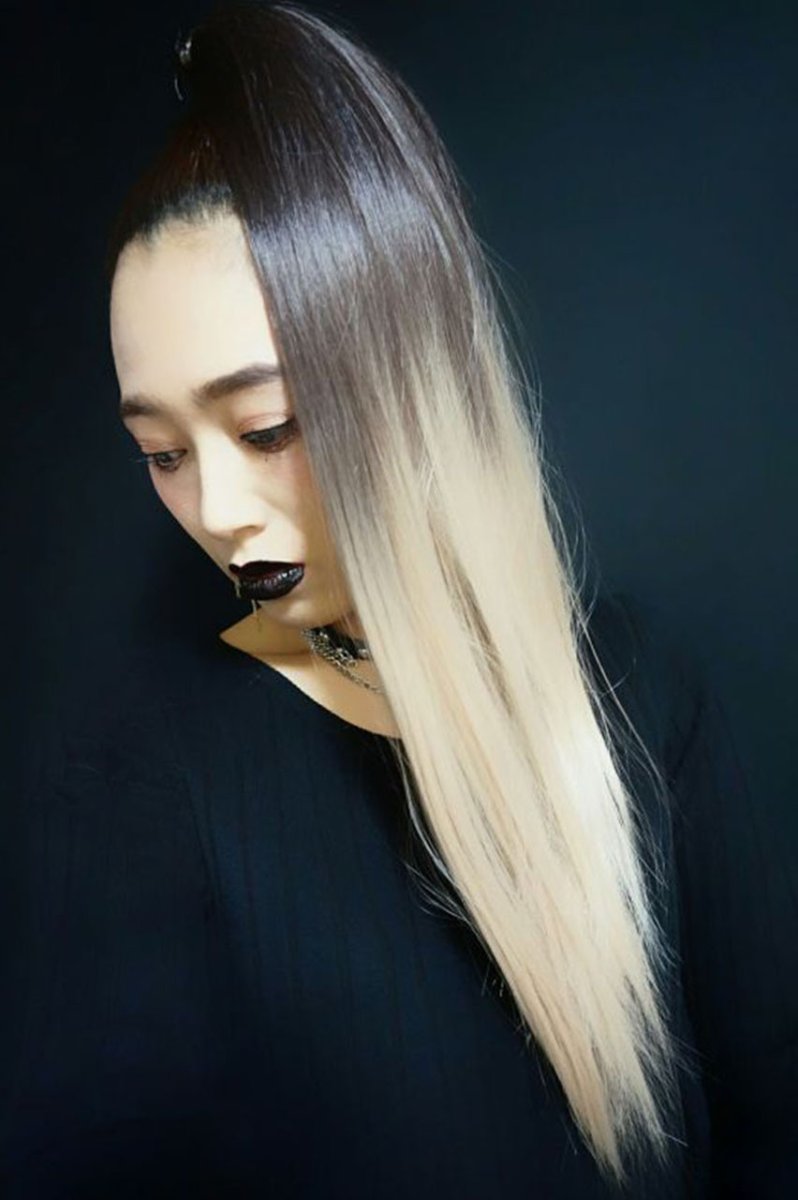 画像7: バンスクリップ式☆グラデーションカラーストレートポニー【全８色】 (7)