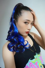 画像7: 《税抜き6900円お買い上げのお客様プレゼント》襟足ウィッグ☆グラデーション2トーンゆるカールロング【全２色】 (7)