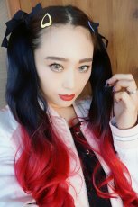 画像1: 《税抜き6900円お買い上げのお客様プレゼント》リボン紐付き毛先カールポニー【全3色】 (1)
