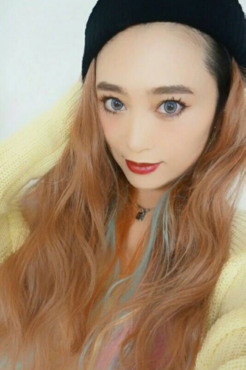 画像5: ハーフwig☆2way☆パステルレインボーカラーウェーブロング【ライトブラウンベースレインボー】 (5)