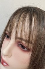 画像16: ムルギョルウェーブロング【根元黒mix×シフォンベージュ】 (16)