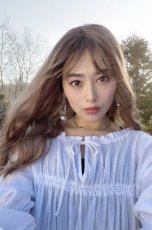 画像13: ムルギョルウェーブロング【根元黒mix×シフォンベージュ】 (13)